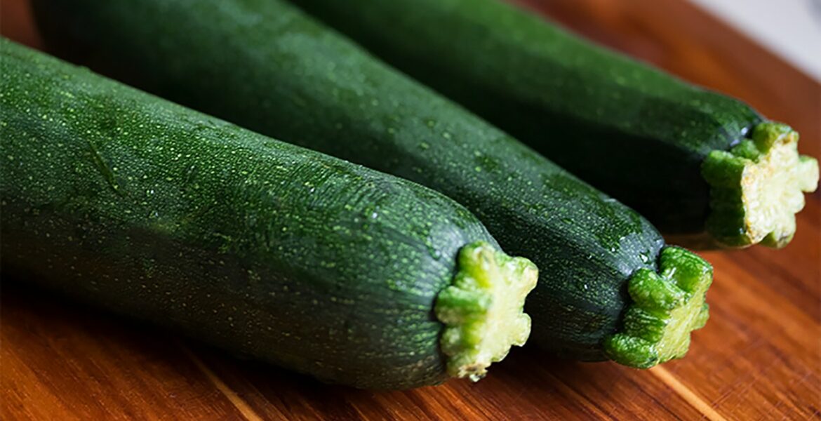 drie courgetten